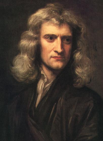 Isaac Newton (1642 1727) angol természettudós, matematikus Cambridge i egyetem (Trinity College) hallgatója matematika, fizika,