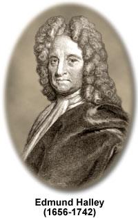 Edmund Halley (1656 1742) angol matematikus Newton munkatársa, barátja Newton elméletének első alkalmazója üstökösök
