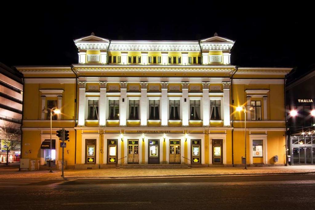 5. ábra. Az Abo Svenska Színház homlokzata, Turku, Finnország.