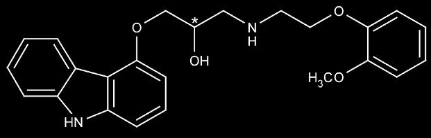 3 Kísérleti anyagok és módszerek 3.1 Felhasznált hatóanyagok 1. Carvedilol (Carvedilolum - Ph.Hg.VIII.