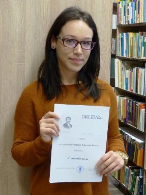 Magyar nyelv és irodalom Bur Bence - 10. b A megyei Implom Helyesírási Versenyen elért 2. helyezéséért Felkészítő: Dr.