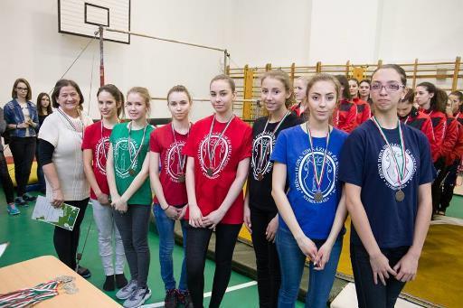 Női tornászaink Szilágyi Sarolta Nagy Bettina Bucsák