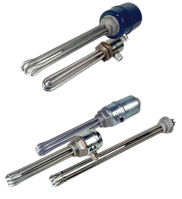 EHK BECSAVAROZHATÓ FŰTŐTEST EINSCHRAUBHEIZKÖRPER TYP EHK IMMERSION HEATERS TYPE EHK Felhasználási terület A T+H becsavarozható fűtőtest folyékony és gáznemű anyagok melegítéséhez készül, például: