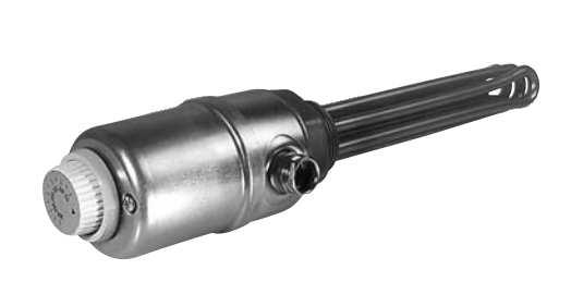 KORLÁTÓZÓVAL SZERELT KIVITEL AUSFÜHRUNG MIT BEGRENZER HEATERS WITH LIMITER A T+H becsavarozható fűtőtestek korlátozóval 0-300 C kapcsolási hőmérséklettel szállíthatóak.