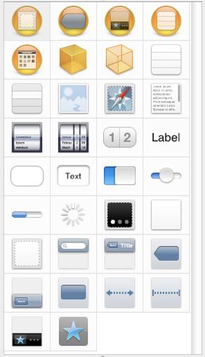 Map, Image, Web, Table, DatePicker,