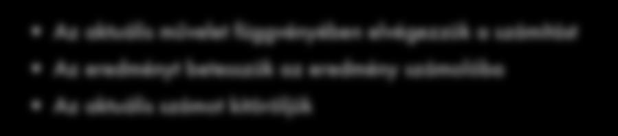 CalculatorViewController.m -(void) calculate{! switch (operation) {!! case plus:!!! resultnumber+=number;!!! number=0;!!! break;!! case minus:!!! resultnumber-=number;!!! number=0;!!! break;!! case mul:!