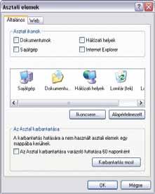84» SZOFTVER» GYAKORLAT: WINDOWS-TIPPEK 85 Asztal karbantartása: a varázslóra itt most nincs szükség nyedén eltávolíthatjuk onnan.