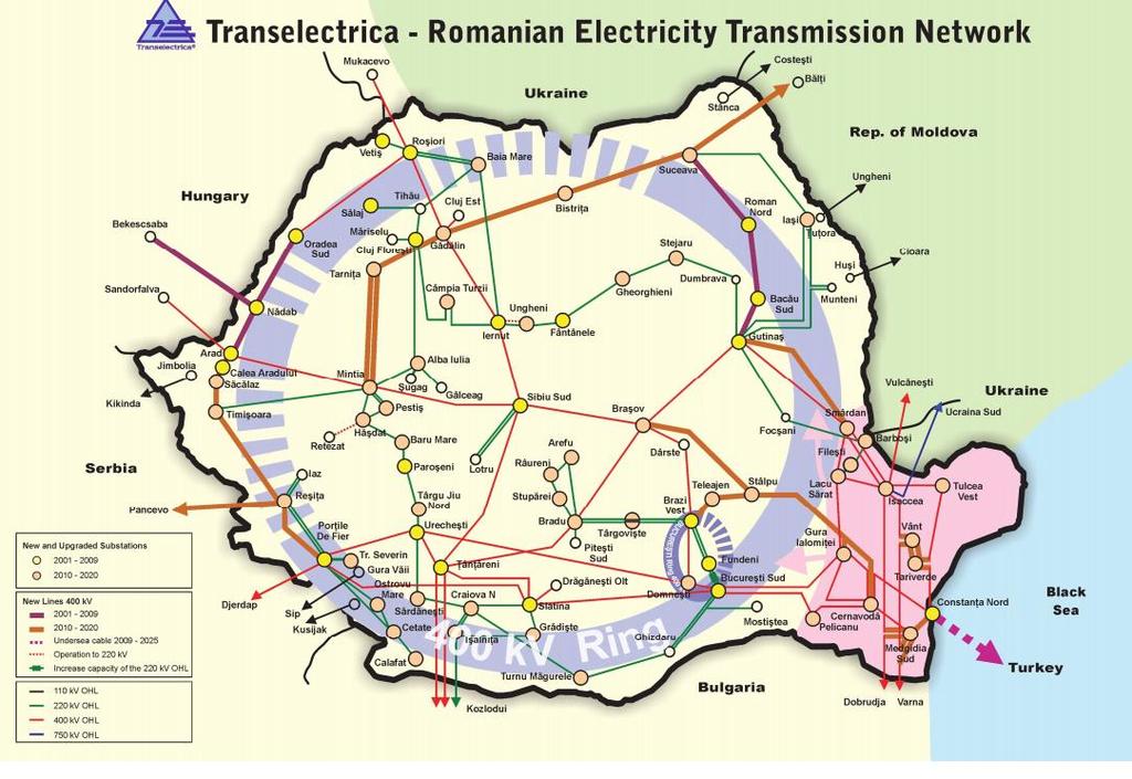 Planul de dezvoltare al reţelei electrice de transport pentru perioada 2014-2023 a fost elaborat de CN Transelectrica SA şi prezentat spre aprobare ANRE în trim I 2014.