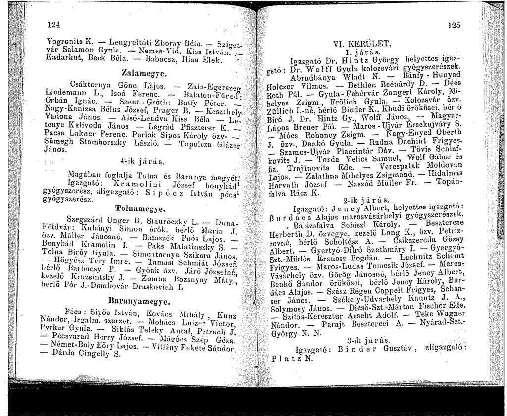 24 V;>gronits IL - Leugyeltőti Zliora B,. var Salamon Gyula. _Nemes-,!!!_a. - S_ziget. l{n.darkut Be k B -, Hl. Ktss Istv,u.- ' e e - Babocsa, Ilrn.: Elek. Zalancgye. Csáktoruyn Gönc I'aJ.