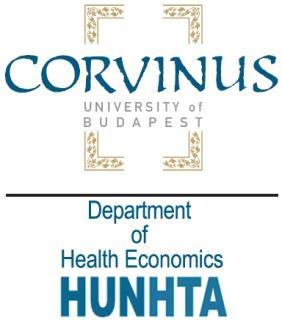 Corvinus University of Budapest Department of Health Economics Department of Health Economics Hungarian Office for