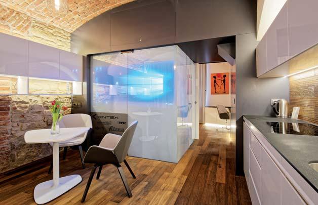 inels Café Prága, Csehország smarthome bemutatóterem