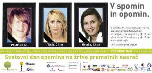 AKTUALNO ziranega voznika in ki so ugasnila mnogo prezgodaj, vreden tega, da se za kratek čas ustavimo in pomislimo, zakaj je temu tako.