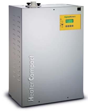 The steam generator guarantee the validity of the conditional use Harvia automatic drain valve in public mode.