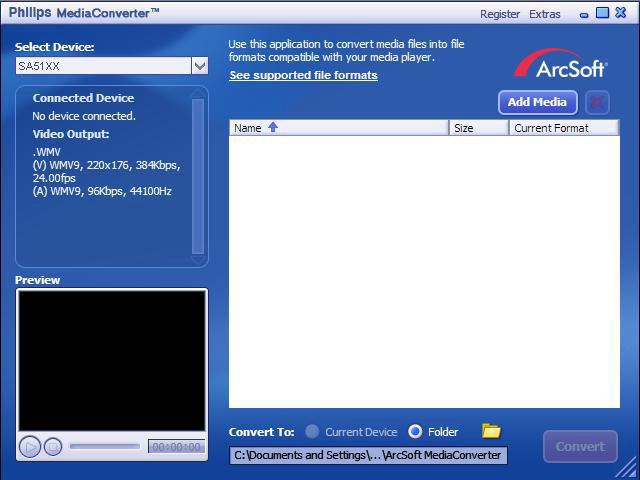 3.6 Videóátvitel Fontos Ha a számítógépen DRM védett videók vannak, győződjön meg róla, hogy azokat legalább egyszer lejátszotta Windows Media Player, mielőtt átviszi a lejátszóra és a Philips