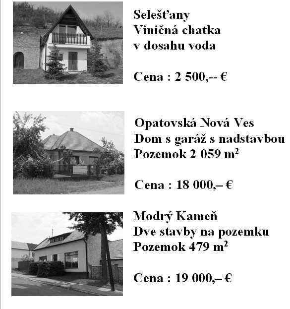 Nemcovej. Cena 16500 euro. Inf. m 0905 272 990 np 933 n Predám stavebné pozemky v peknej tichej časti mesta M. Kameň Prše (smer hasičská stanica). Inf. m 0908 669 666.