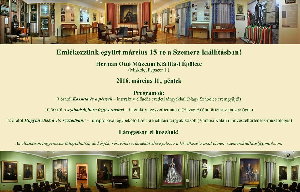 2016. április 1. 17 óra Zenei Szemere-szalon.