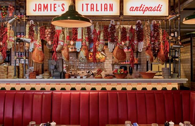 Jamie s Italian Budapest Budai Vár, Magyarország Jamie Oliver 2016-ban nyitotta meg franchise-hálózatának legújabb,