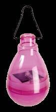 (pink-zöld-kék) LED izzóval Teraszra,