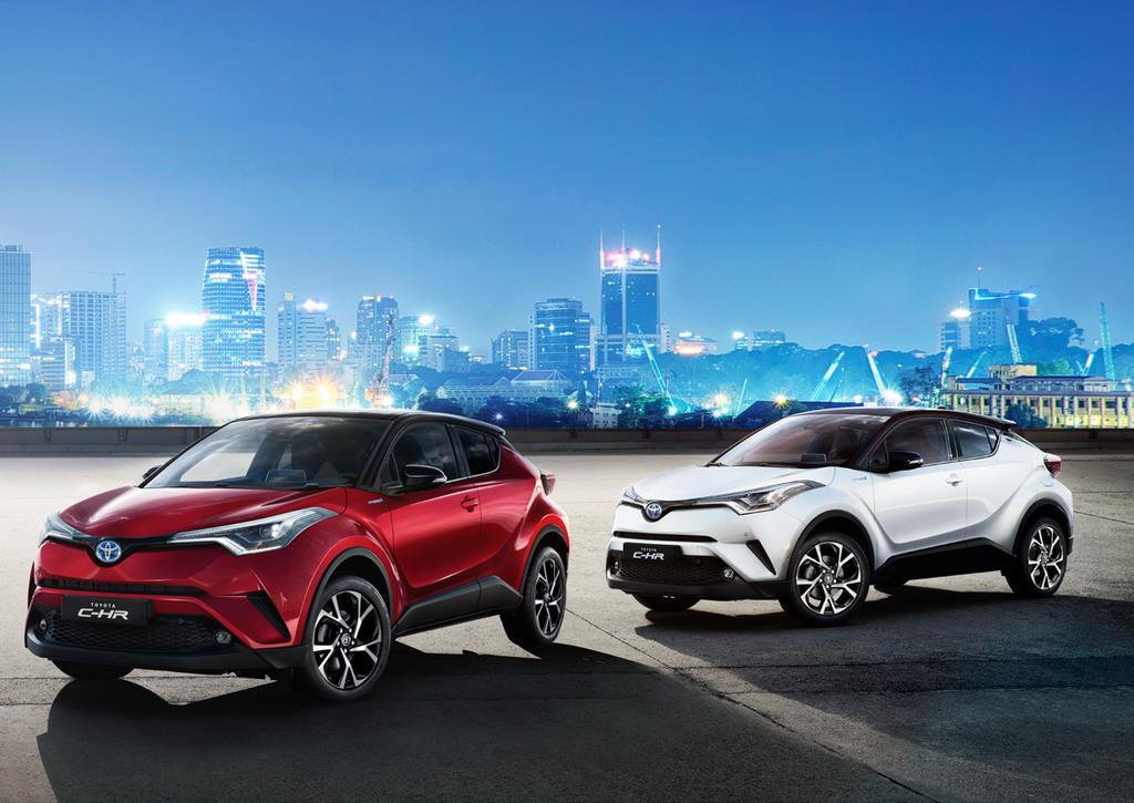 A VÁROSI AUTÓZÁS NEGYEDIK DIMENZIÓJA Hogyan tehetünk egy autót annyira különlegessé, mint a Toyota C HR, amely még a nagyvárosok forgatagából is látványosan kitűnik?