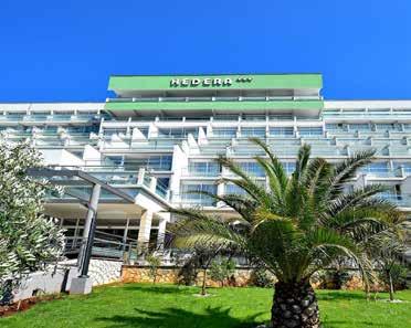 ISZTRIA HOTEL HEDERA****, HOTEL MIMOSA**** ÉS HOTEL NARCIS**** RABAC, Isztria, Horvátország 150-200 m 200 m Hotel Hedera**** FEKVÉSÜK: felújított szállodák (H. Narcis 2012-ben, H.