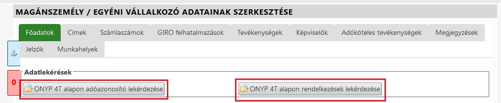 - ha a tábla olyan tételt is tartalmaz, aminek ki van töltve a cél számlaszáma, és olyat is, aminek csak az utalási címe, akkor egy.