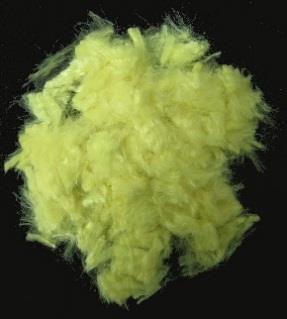 Jól ellenáll az UV fénynek, a vegyi anyagoknak és a magas páratartalomnak [3]. Twaron szál Para-aramid, mely csúcsminőségű mesterséges szál (4. ábra).