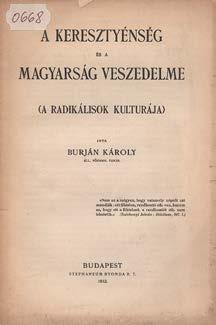 Hozzákötve: A román kérdés és a fajok harcza Európában és Magyarországon Bp., 1895. Athenaeum. VIII+241+(1)p.