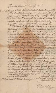 Kelt: (Kolozsvár), 1807. II. 16. A hajtogatás mentén kis hiánnyal. Védett kulturális tárgy. 364. tétel 365. tétel 361.