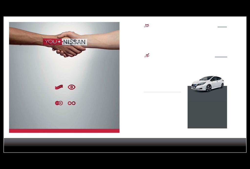 NISSAN KARBANTARTÁSI CSOMAGOK A Nissan szervizszerződéssel biztosíthatja legegyszerűbben vadonatúj Nissan LEAF autója számára a jól megérdemelt karbantartást!