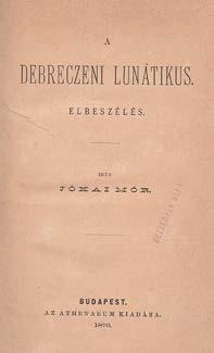 A gerincen kis javítással. 235. Jakab Ferenc: Petőfiné Szendrey Júlia élete Győr, 1931. Győri Hirlap. 19p. Dedikált példány. Aranyozott, kiadói vászonkötésben. 236.