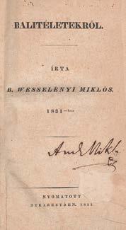 ) (2)+78p. A harmadik, hasonmás kiadás egy számozatlan darabja. A művet a szerző Alexander Bach osztrák belügyminiszter bíztatására írta.