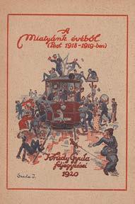 Központi Antikvárium 33 71. Krúdy Gyula: A Miatyánk évéből (Pest 1918-1919-ben.) -- feljegyzései. Bp., 1920. Dr. Rácz Vilmos. 158p. Első kiadás.