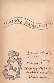 Restored original paper. Partly uncut. 80 000,- 77. Weöres Sándor: A hallgatás tornya. Harminc év verseiből. (Bp.), 1956. Szépirodalmi. 431+(1)p. László Gyuláéknak szeretettel dedikálja Weöres Sándor.