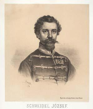 kir. hadseregbe, s mindvégig a 4. (Sándor cárevics) huszárezredben szolgált. 1845-ben őrnaggyá nevezték ki, s egyben két század vezetését bízták rá.