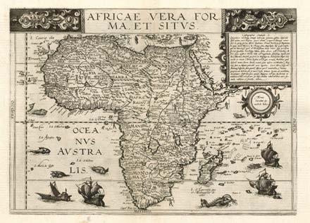 Központi Antikvárium 69 175. Africae vera forma et situs. Antwerpen, 1593.