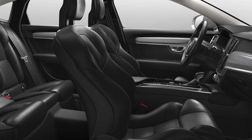VOLVO S90 Komfort ülés 1 5 Az S90 utasterét is Önnek terveztük.