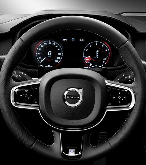 VOLVO S90 1 2 Az R-Design a Volvo sportos modellváltozatainak márkaneve.