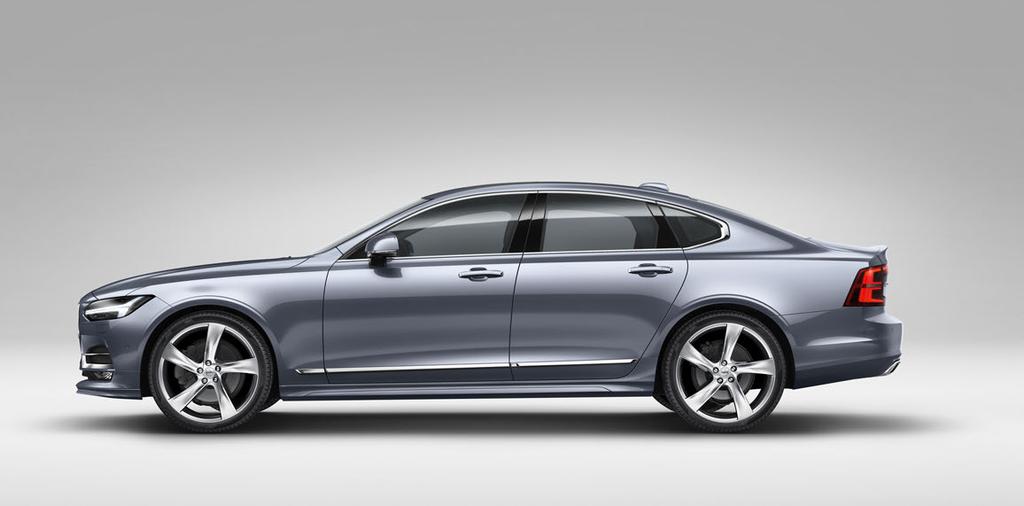 VOLVO S90 T6 AWD Inscription Kagylókék metál fényezés (721) Külső dizájn