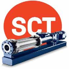 Innovációk sorozatával, a hagyományos csigaszivattyúkra épülve megalkotásra került a SCT Smart Conveying Technology kivitelű csigaszivattyú, amely egy- és kétfokozatú változatban áll rendelkezésre.