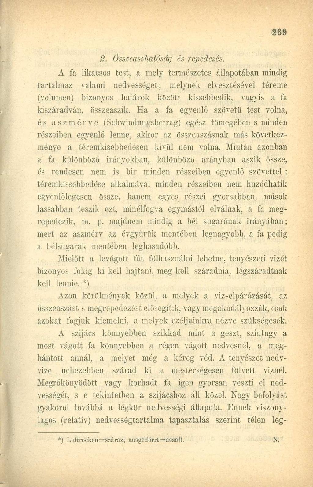 2. Qsszéaszhatoság és repedezés.