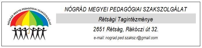 A NÓGRÁD MEGYEI PEDAGÓGIAI