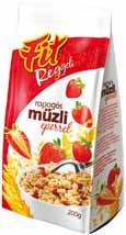 Fit reggeli müzli 259 Ft 112 Ft Lisse gyümölcsszelet epres, trópusi,