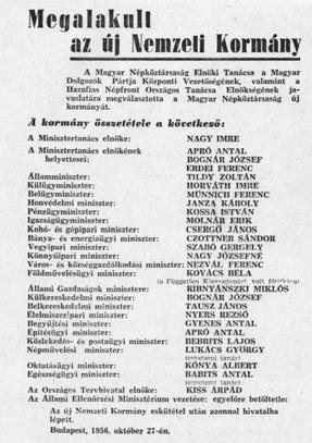Balogh Györgynél, hogy támogassák a forradalmi eseményekről készülő kerületi lapot. A pénzsegélyből tudták a Lőrinci Mervel Ferenc Újságot megjelentetni november 3-án.