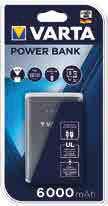 HORDOZHATÓ ENERGIAFORRÁSOK TERMÉKSZORTIMENT 2018 TAVASZ Power Bank 6000 57960 6000mAh A legtöbbet eladott teljesítményű energiabank Tervezze meg saját energiabankját, tűnjön ki a tömegből 3 db sablon