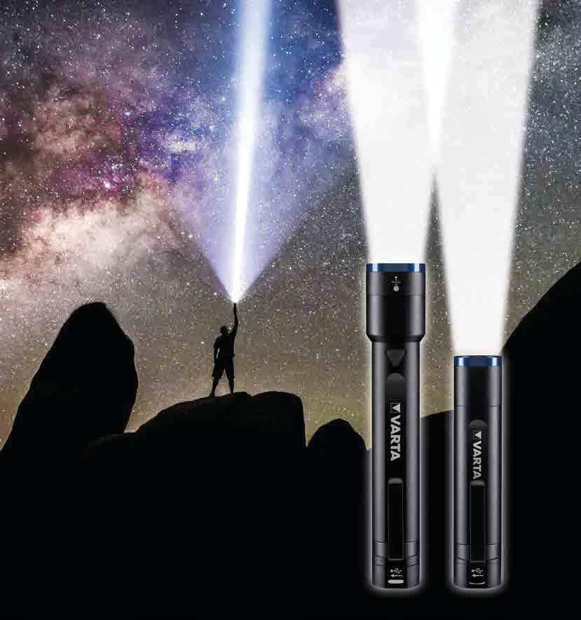 ELEMLÁMPÁK ÉS IZZÓK TERMÉKSZORTIMENT 2018 TAVASZ NIGHT CUTTER Prémium újratölthető lámpák, melyek "vágják" a fényt az éjszakában Az új Night Cutter-vonal egy minden másnál különb, felsőkategóriás