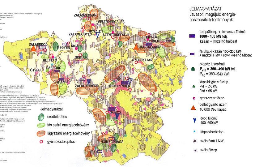tekintettel az agrárkörnyezetre és a megújuló energiahasznosításra a sümegi