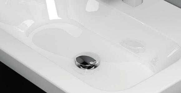 U alakú mosdószifonnal kombinálva főleg bútoros mosdókhoz használatos, ahol helyet takarít meg.