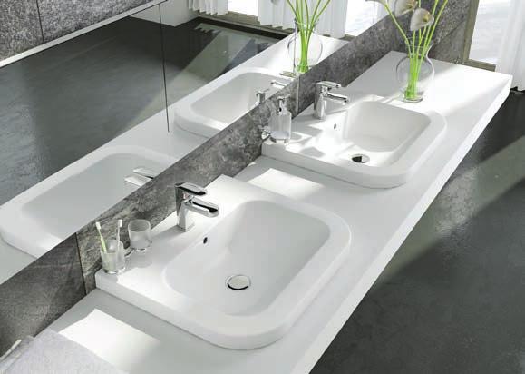 Chrome kerámia mosdók és fürdőszobabútorok Design Kryštof Nosál Modern design minőségi természetes anyagokból, hagyományos