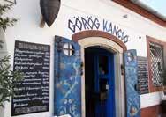 Duna parti taverna Görög Kancsó Étterem Cím: 2000 Szentendre, Dunakorzó 9. Honlap: www.gorogkancsoetterem.hu Telefon: 26/303-178 E-mail: gorogkancso@vipmail.