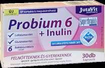 ) 499 Ft JutaVit Probium 6 + Inulin kapszulák Hatféle baktériumtörzset + inulint tartalmazó tápszerek.